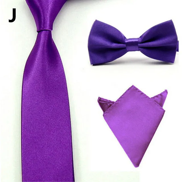 16 Colors  Men Tie Bowtie Pocket Adjustable Plain Wedding Bow Tie For Evening Party solid color Neckties butterflies GB1712171