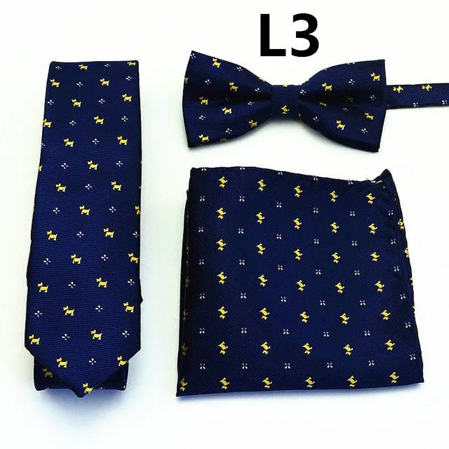 16 Colors  Men Tie Bowtie Pocket Adjustable Plain Wedding Bow Tie For Evening Party solid color Neckties butterflies GB1712171