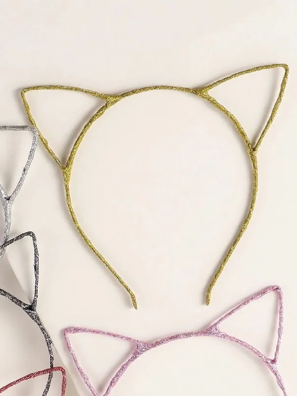 5pc Cat Ear Hair Hoop