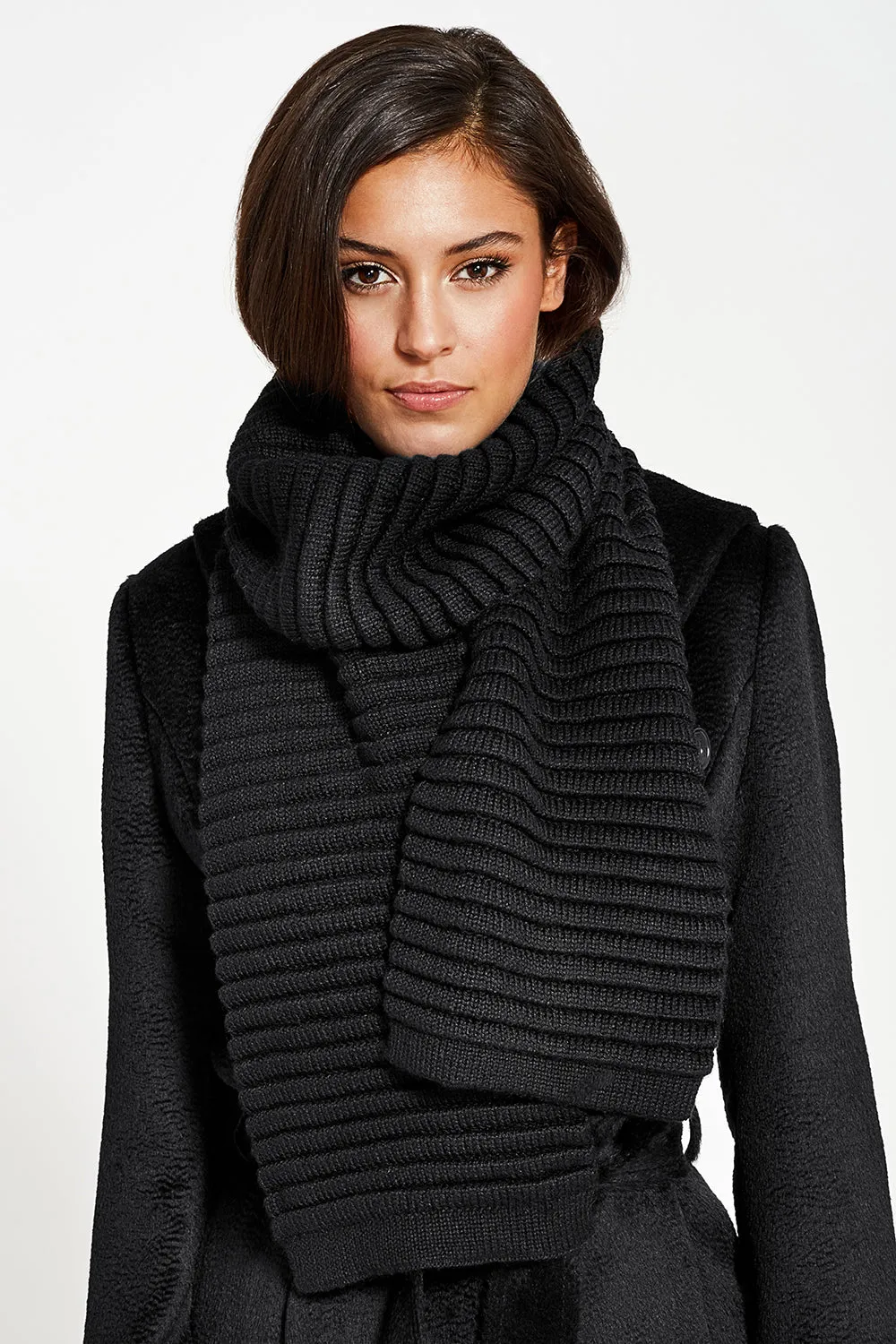 Adult Ribbed Scarf