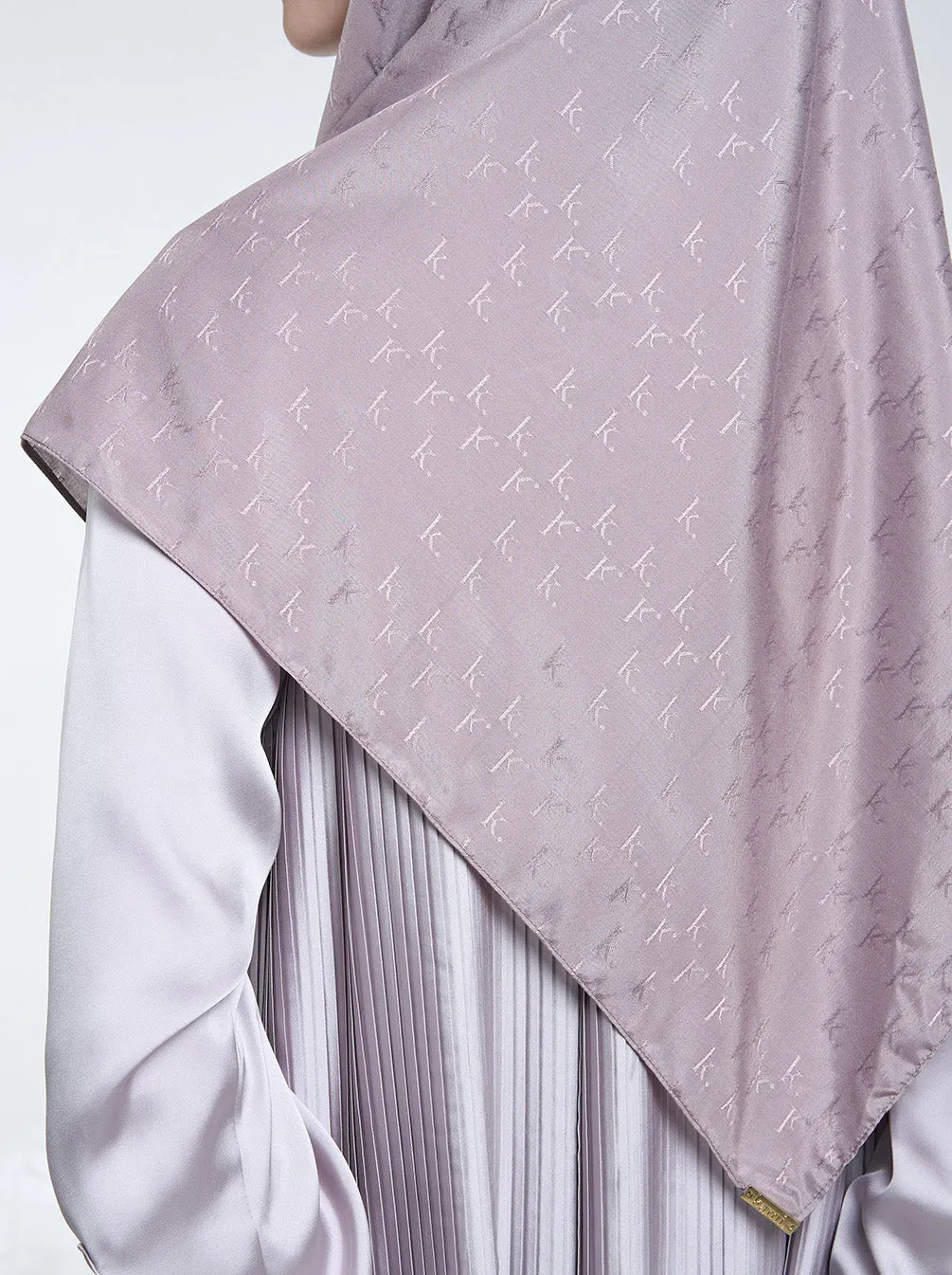 AIRY JACQUARD VOILE SCARF PLAIN ATMOSPHERE