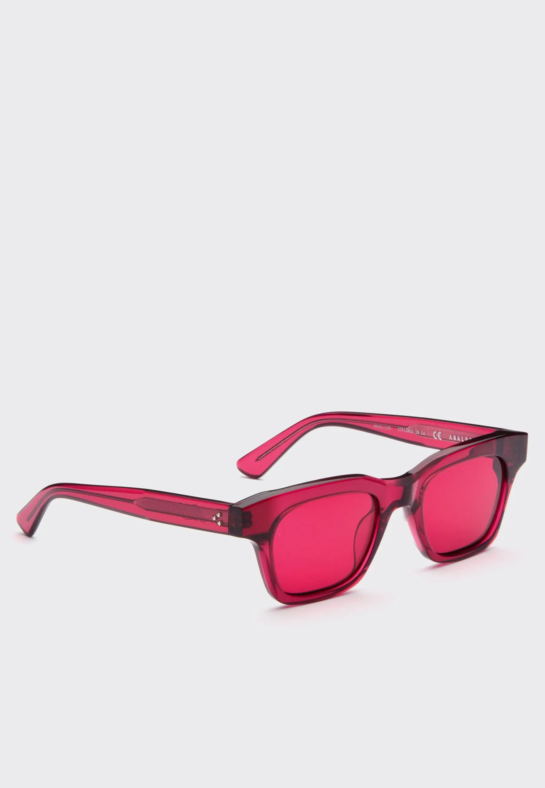 Analogue Sunglasses - Oxblood