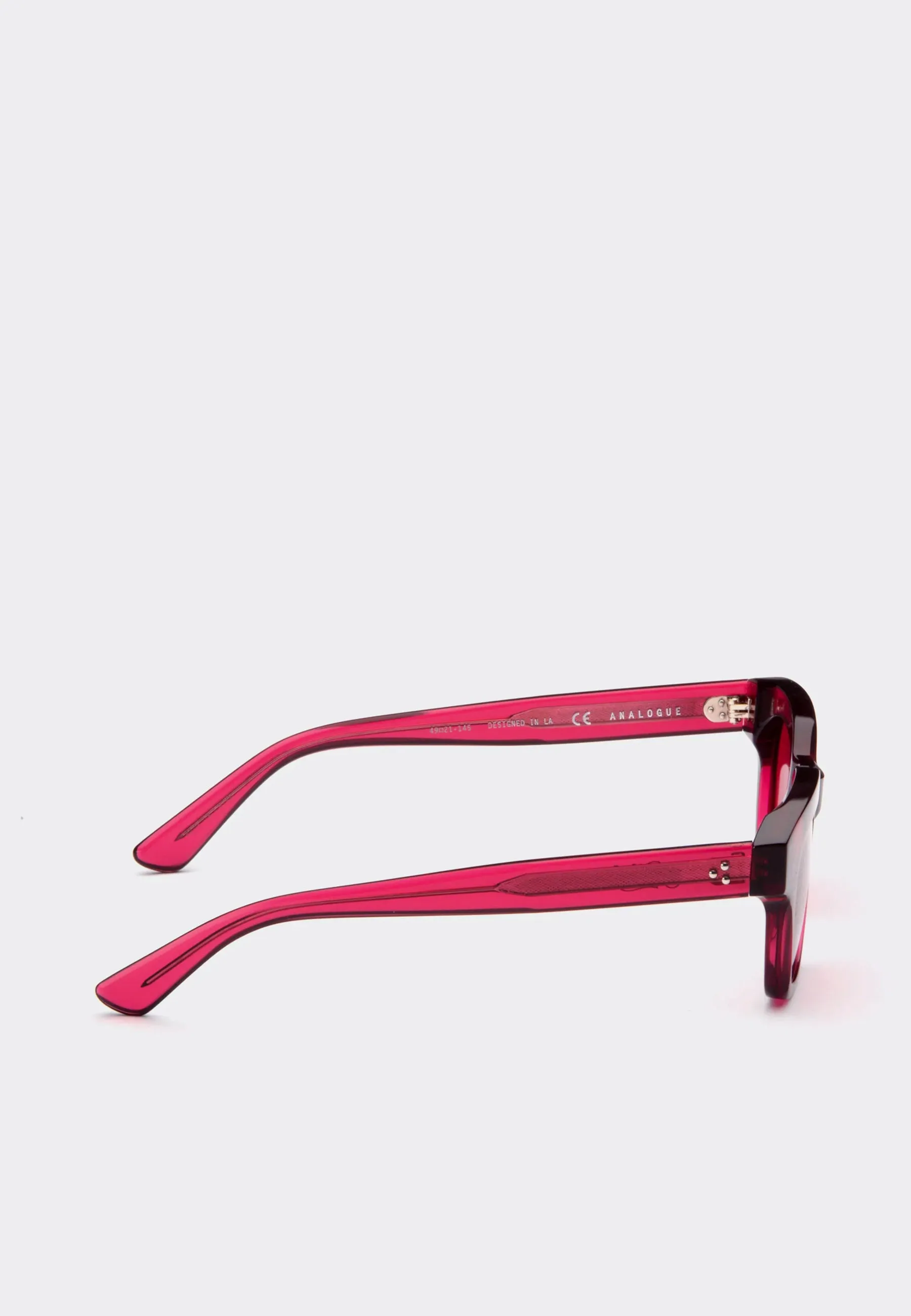 Analogue Sunglasses - Oxblood