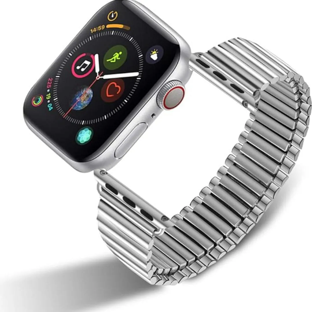 Apple Watch Stretchable Stainless Steel Band [42/44MM]