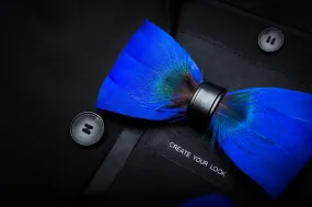 Arctic Feather Bow Tie Set