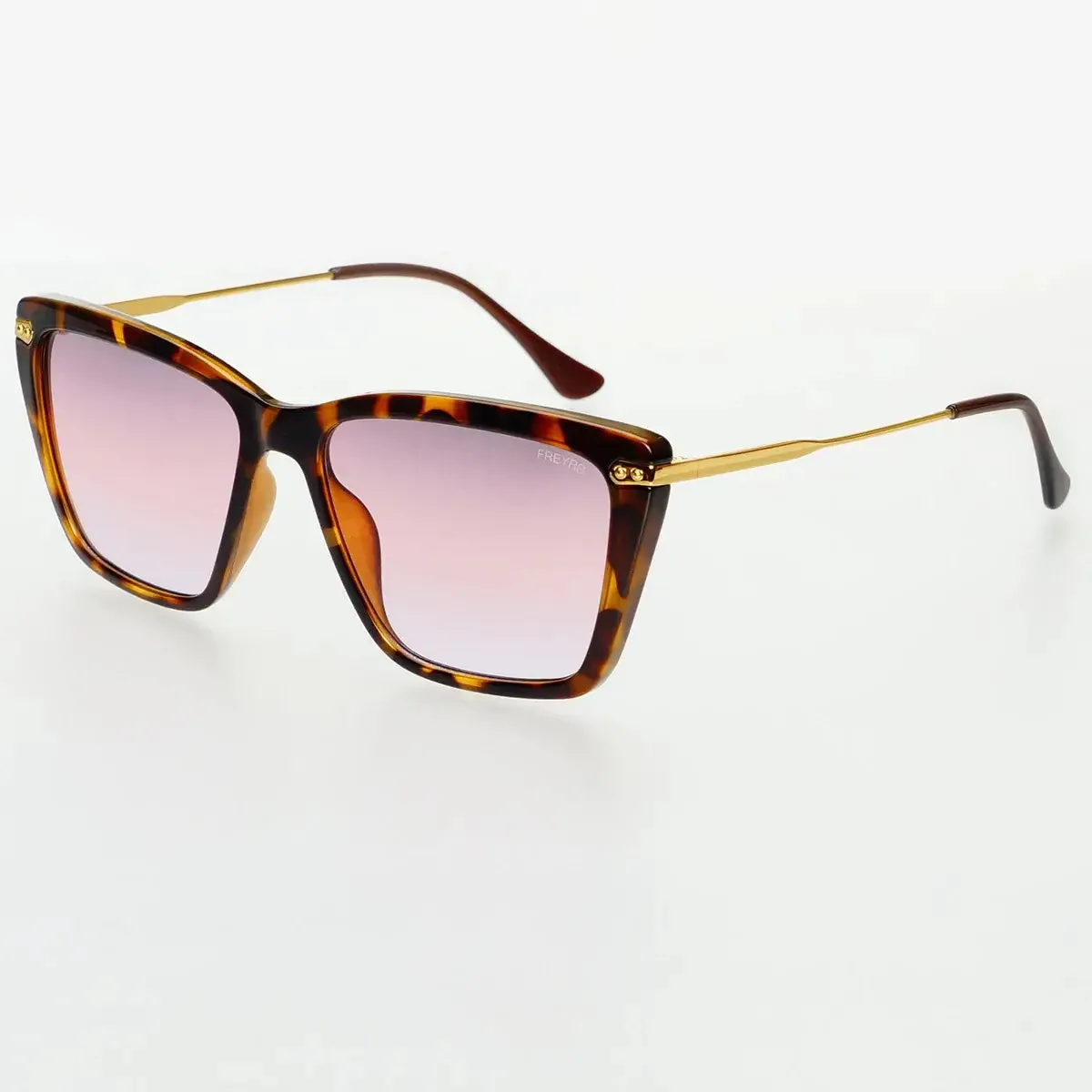 Audrey Tortoise Pink Sunglasses