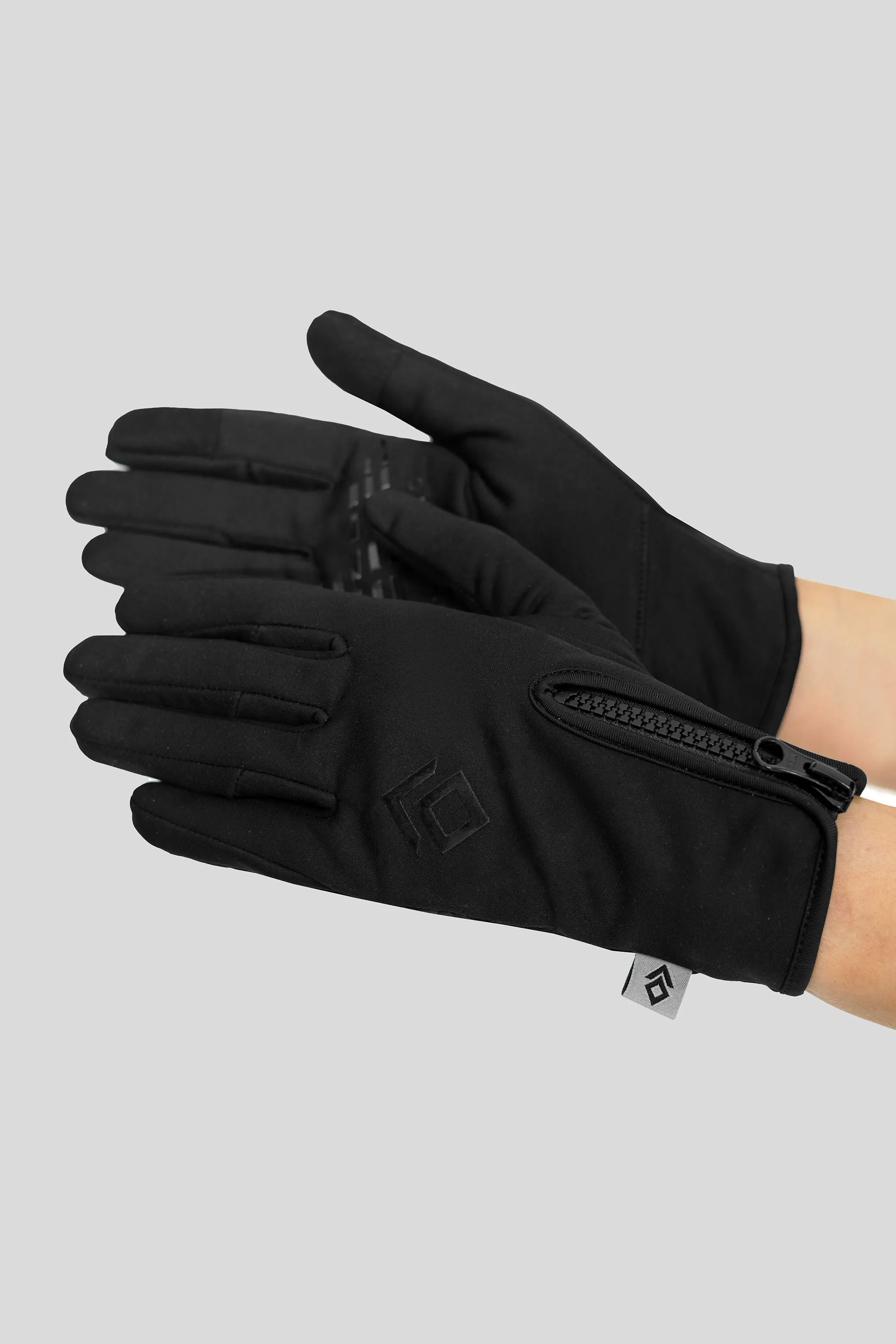 Black Winter Gloves