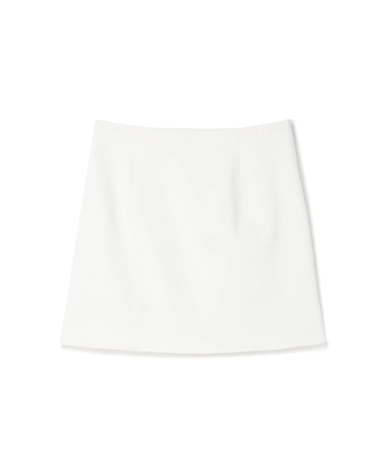 BOW & SLIT MINI SKIRT