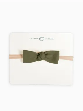 Bow Headband - Forest