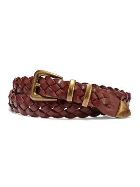 Braided Leather Belt