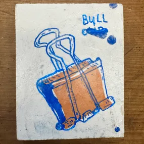 Bull clip painting