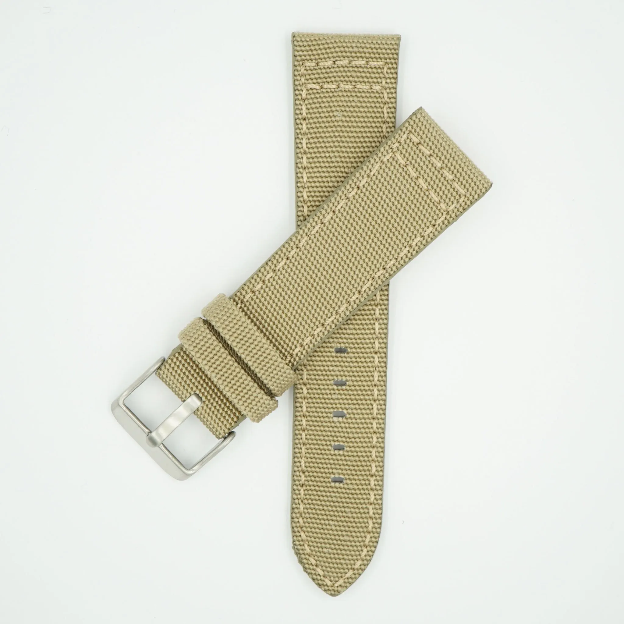 Canvas Watch Strap Beige