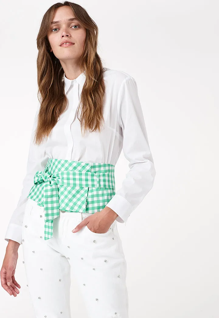 Checkered Waist Belt