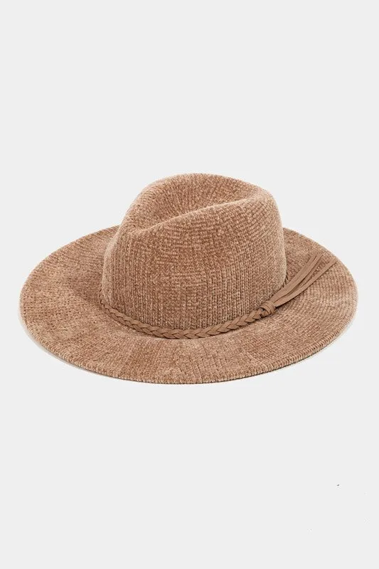 Chenille Panama Hat