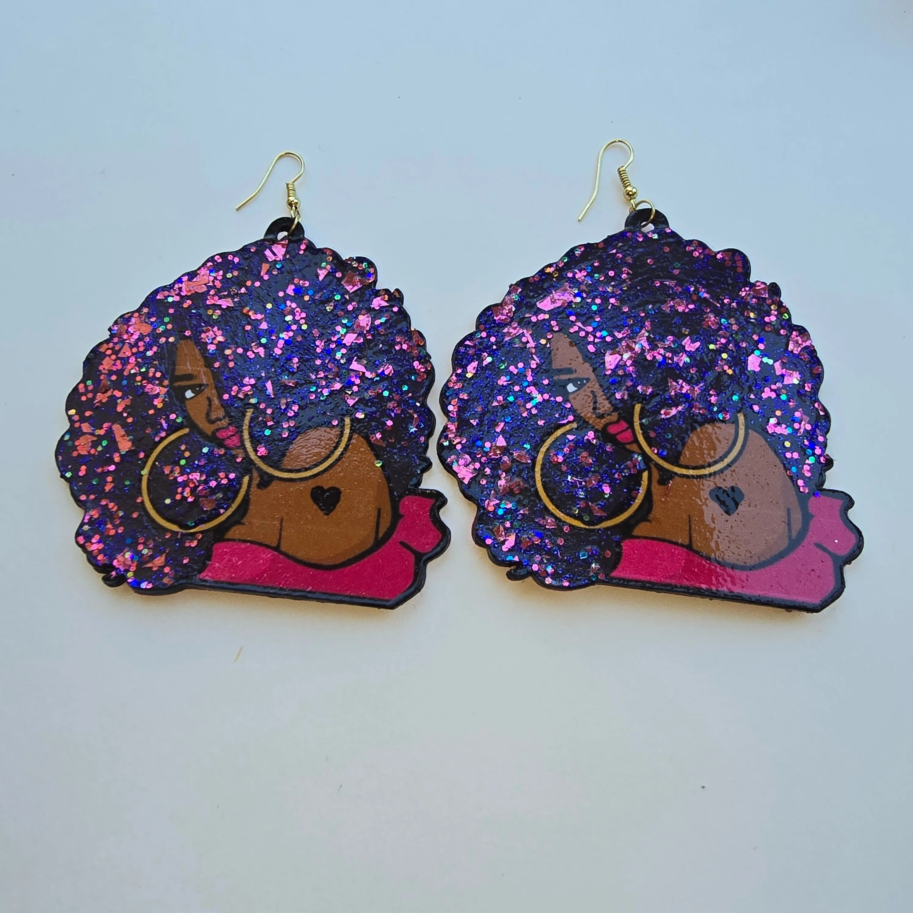 Clearance Earrings - Natural Hair