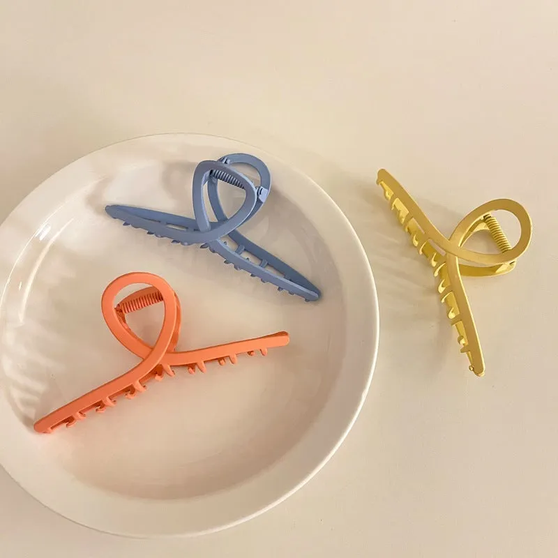 Colorful Twisted Claw Clips