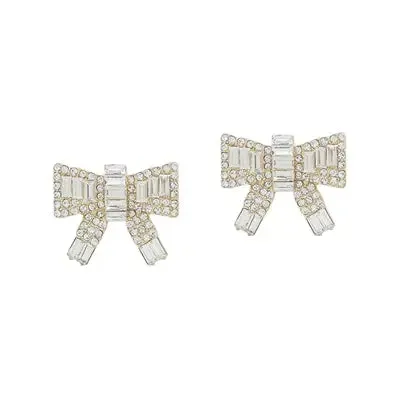 Crystal Clear Bow Studs