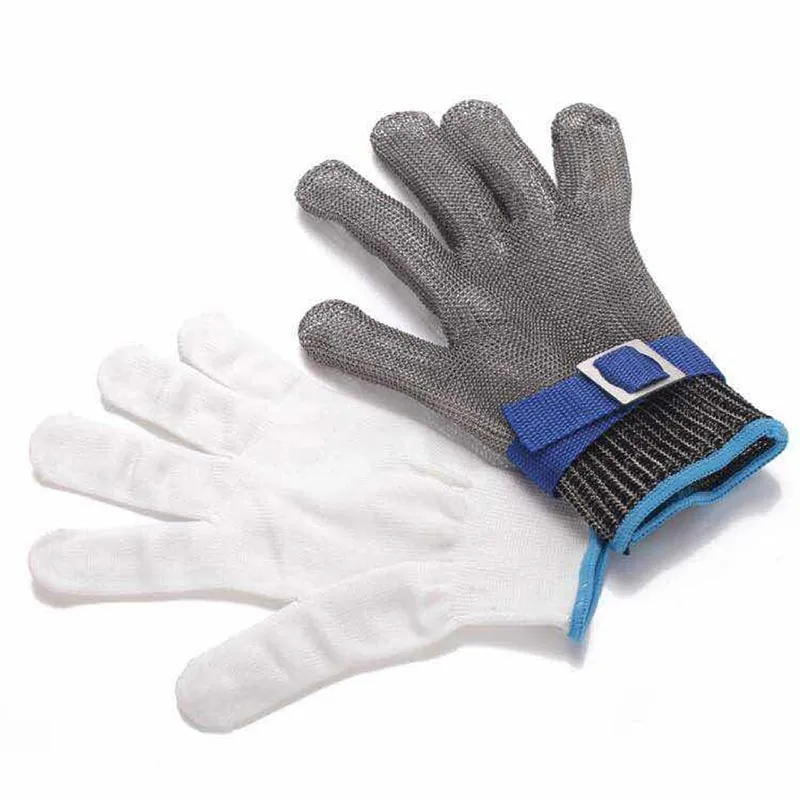 Cut Resistant Stainless Steel Gloves Working Safety Gloves