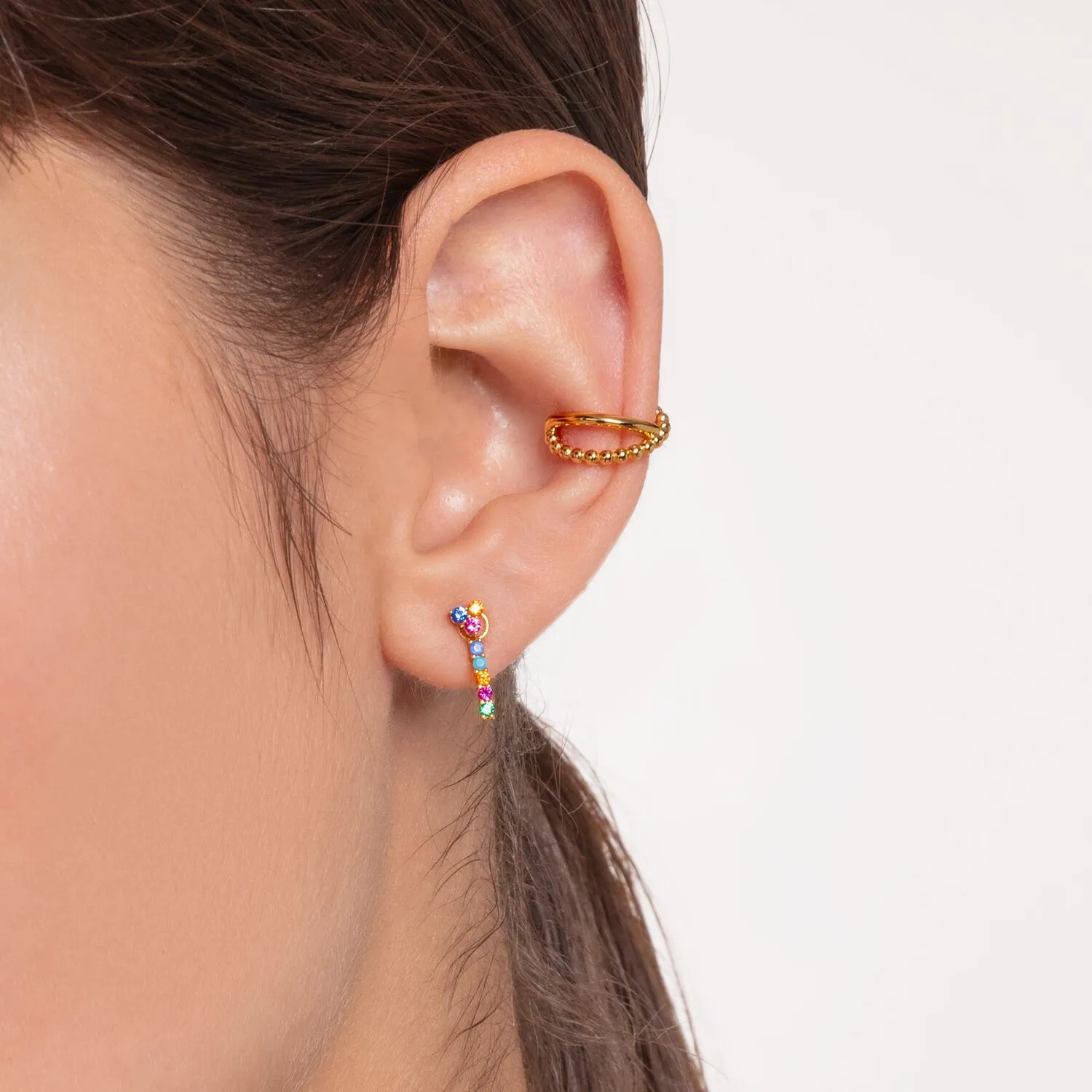 Ear Cuff Dots (Single)