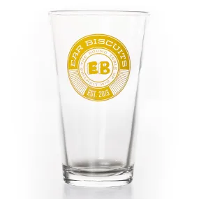 Emblem Pint Glass (Ear Biscuits)