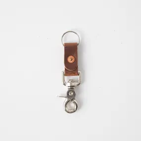 English Tan Key Clip