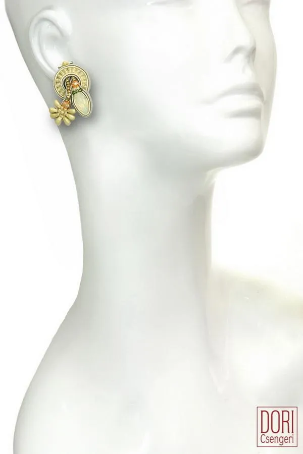 Fairy Dust Clip On Earrings