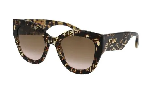 Fendi Logo Cateye Sunglasses