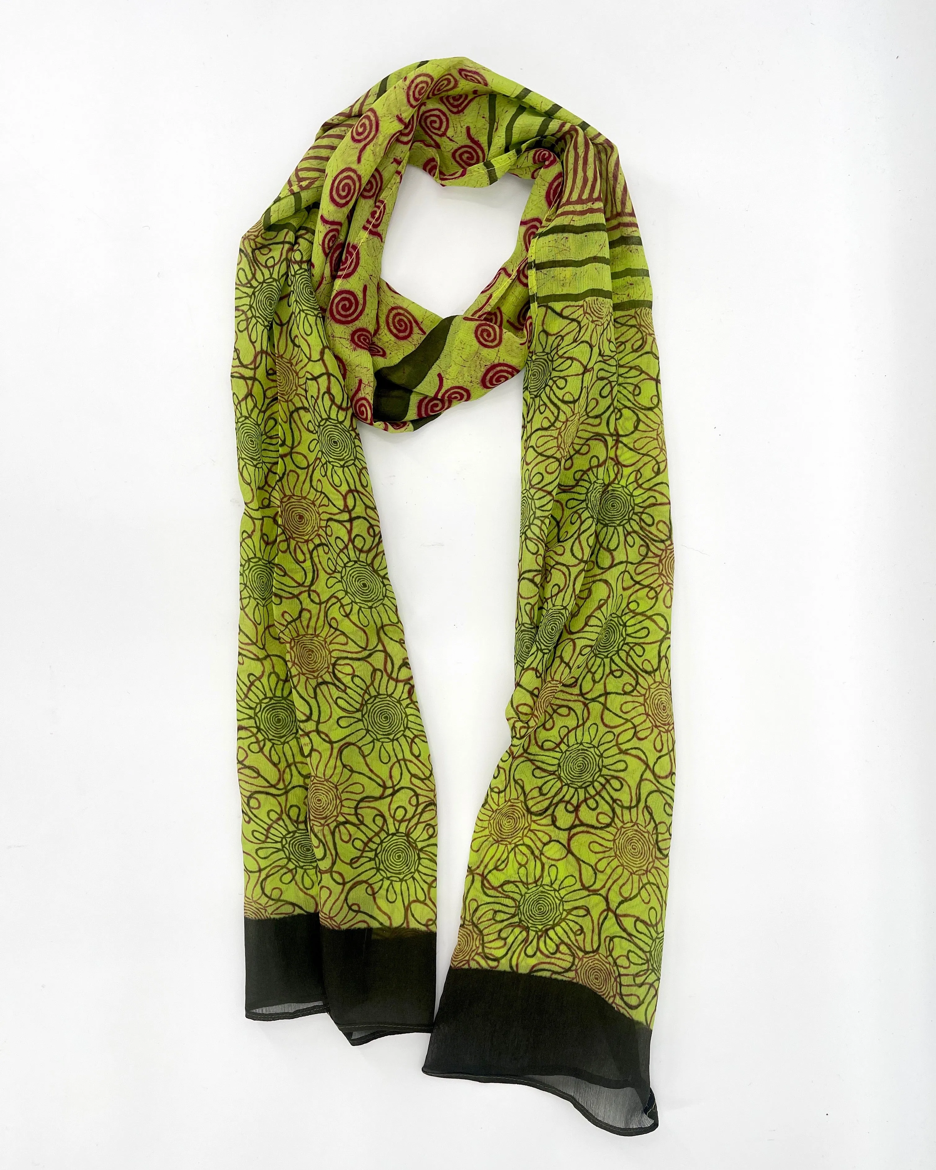 Flower Swirls Scarf