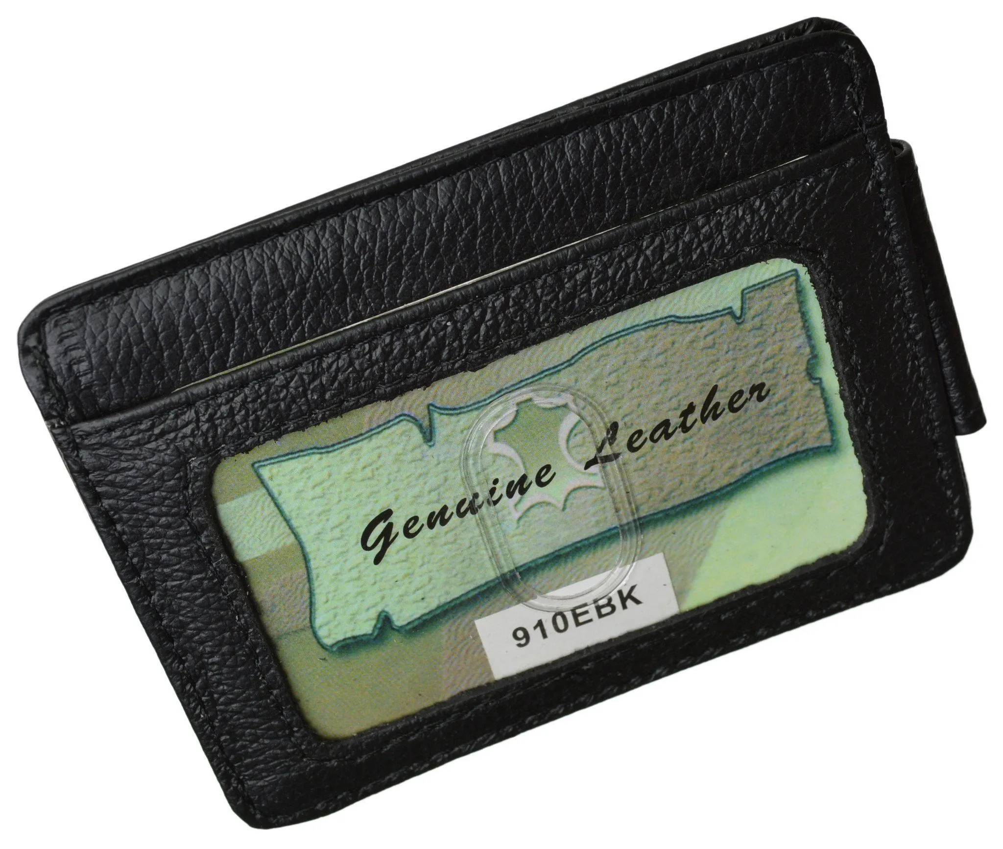 Genuine Leather Magnetic Money Clip