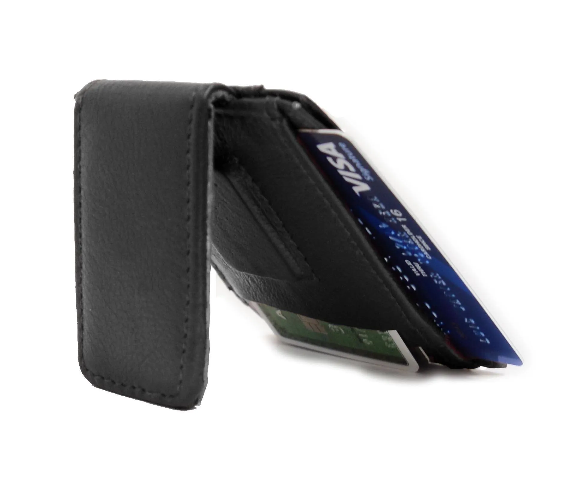 Genuine Leather Magnetic Money Clip