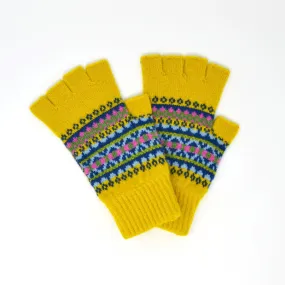 Half-Finger Gloves - Land Collection - Yellow