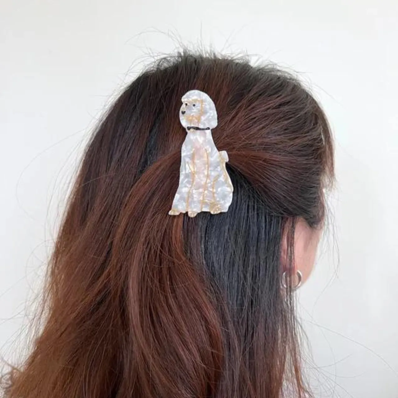 Hand Painted Assorted Animal Barrette Hair Clip