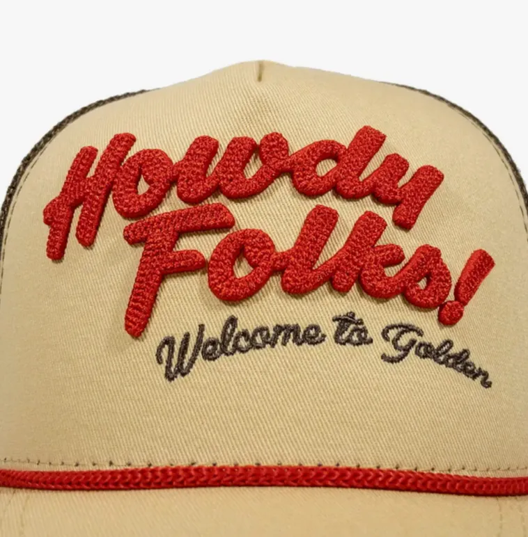 HOWDY FOLKS MESH CAP