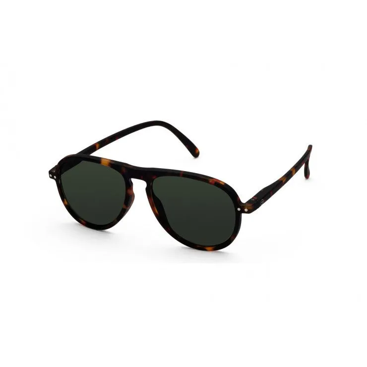 #I Sunglasses (Tortoise Green)