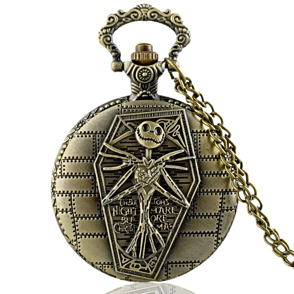 IBEINA Antique Bronze Quartz Pocket Watch