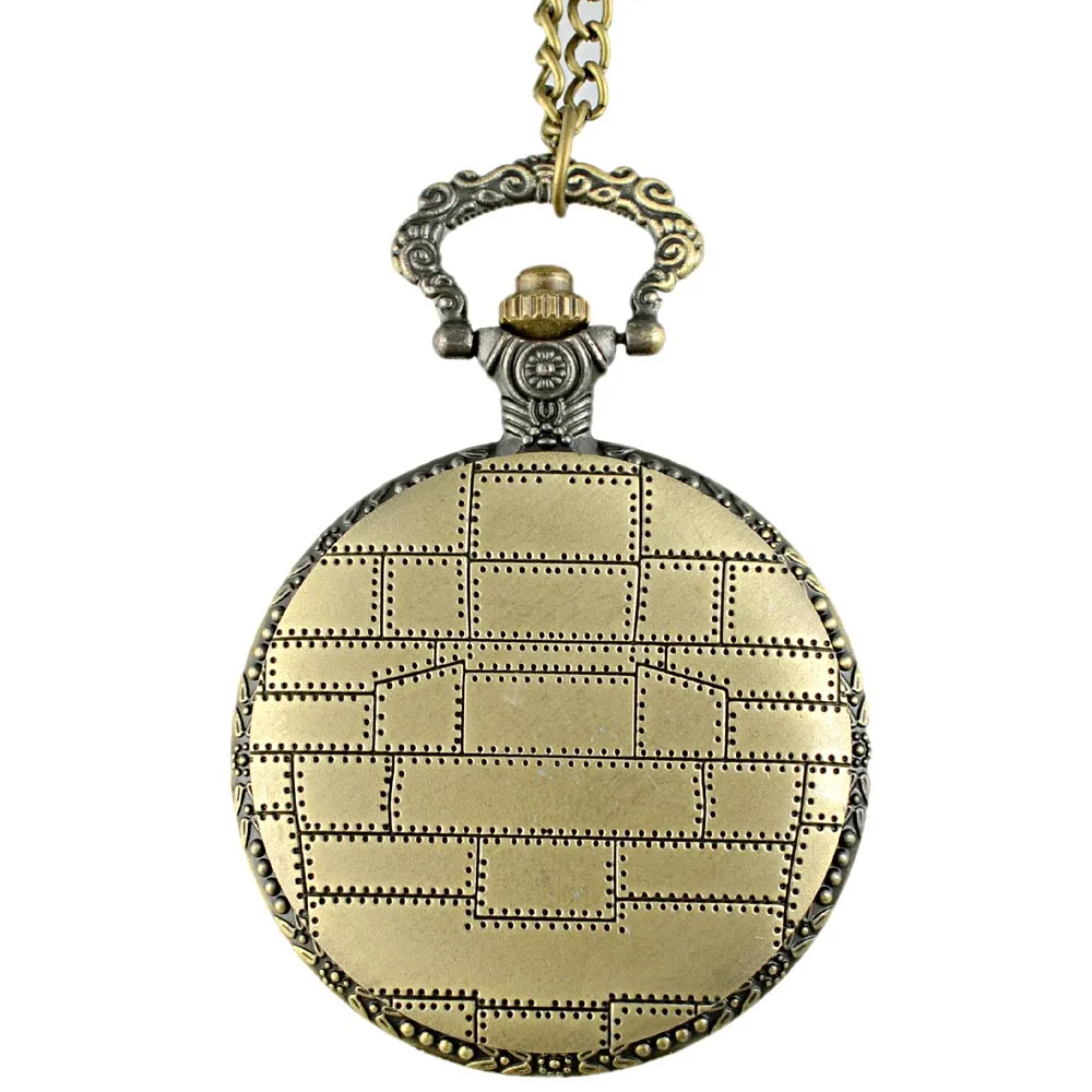 IBEINA Antique Bronze Quartz Pocket Watch