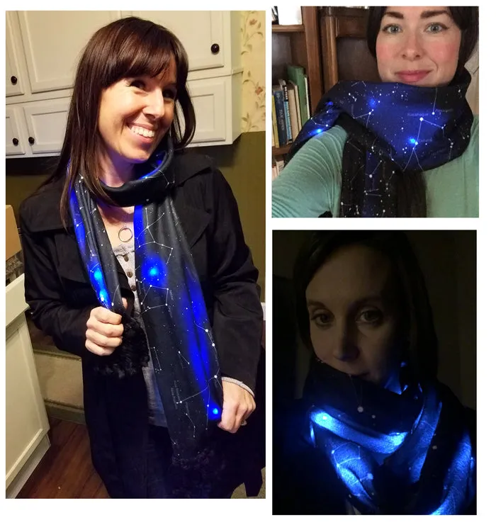 IllumiScarf LED Constellation Scarf