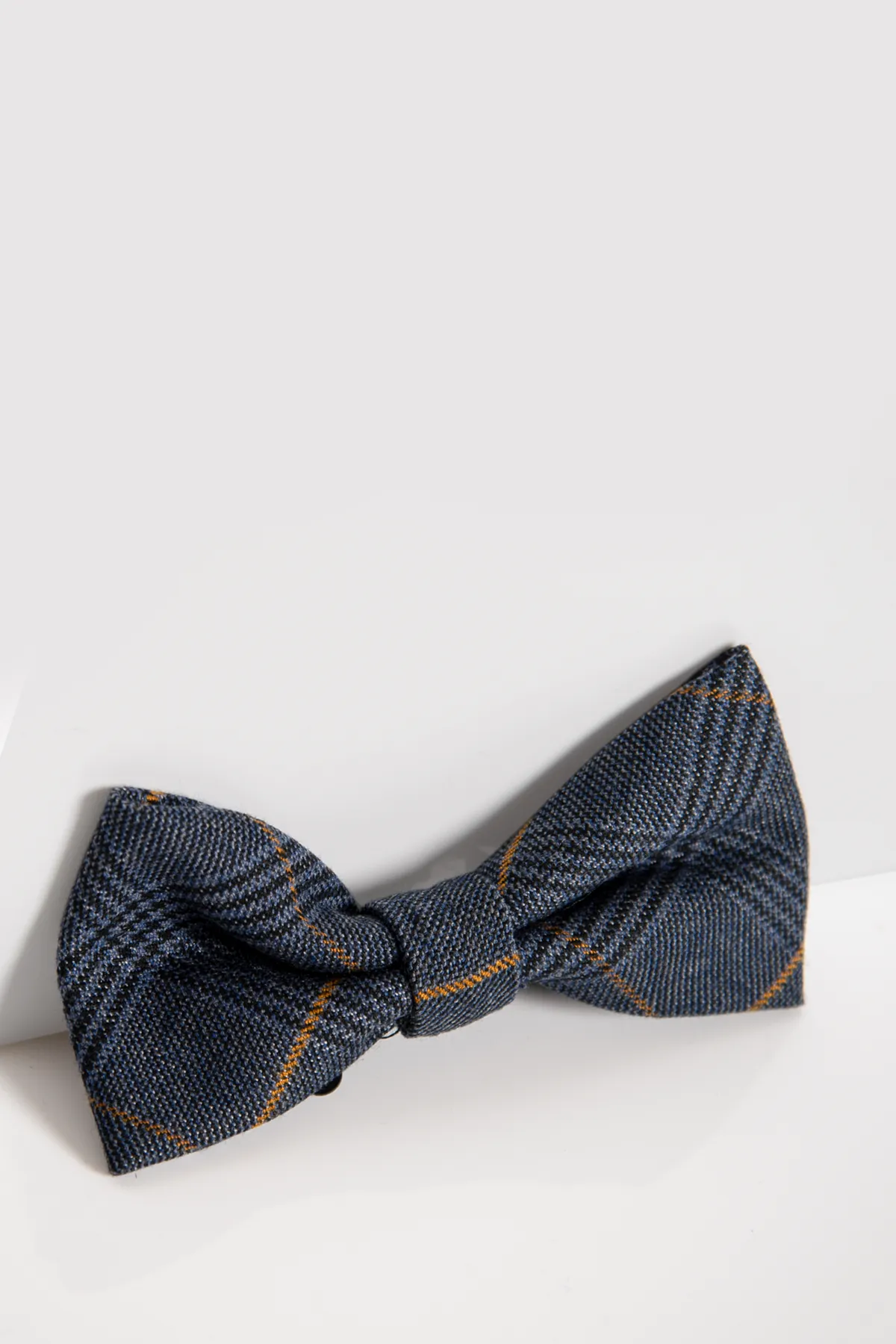 JENSON - MARINE NAVY CHECK BOW TIE