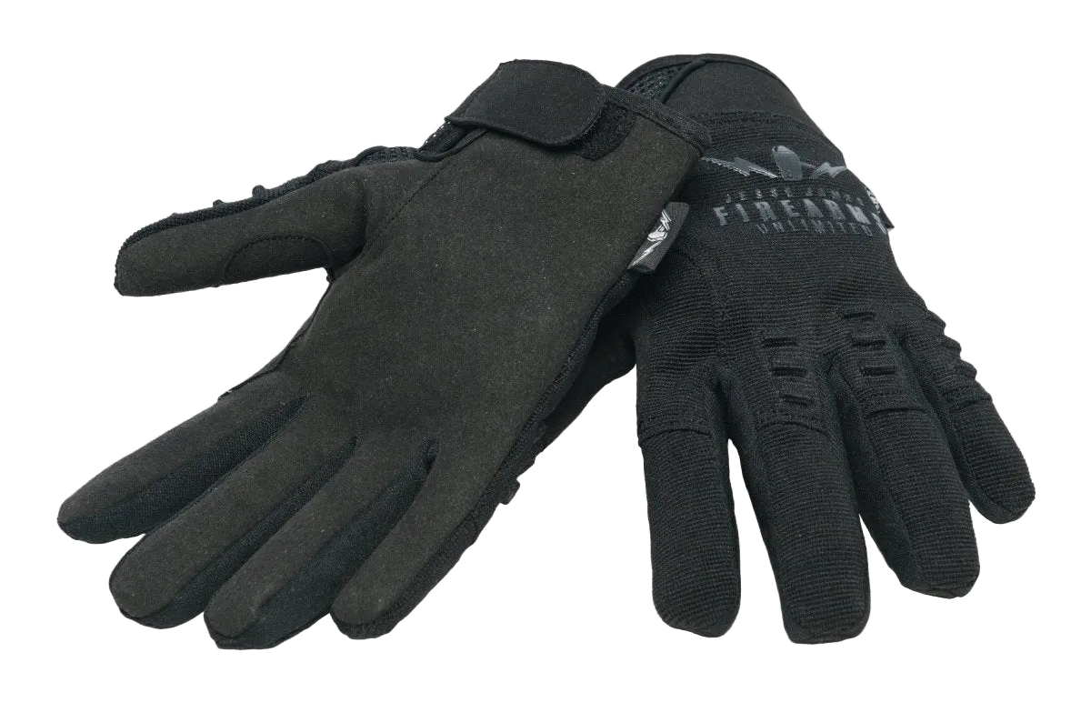 JJFU KEVLAR TACTICAL GLOVES BLACK