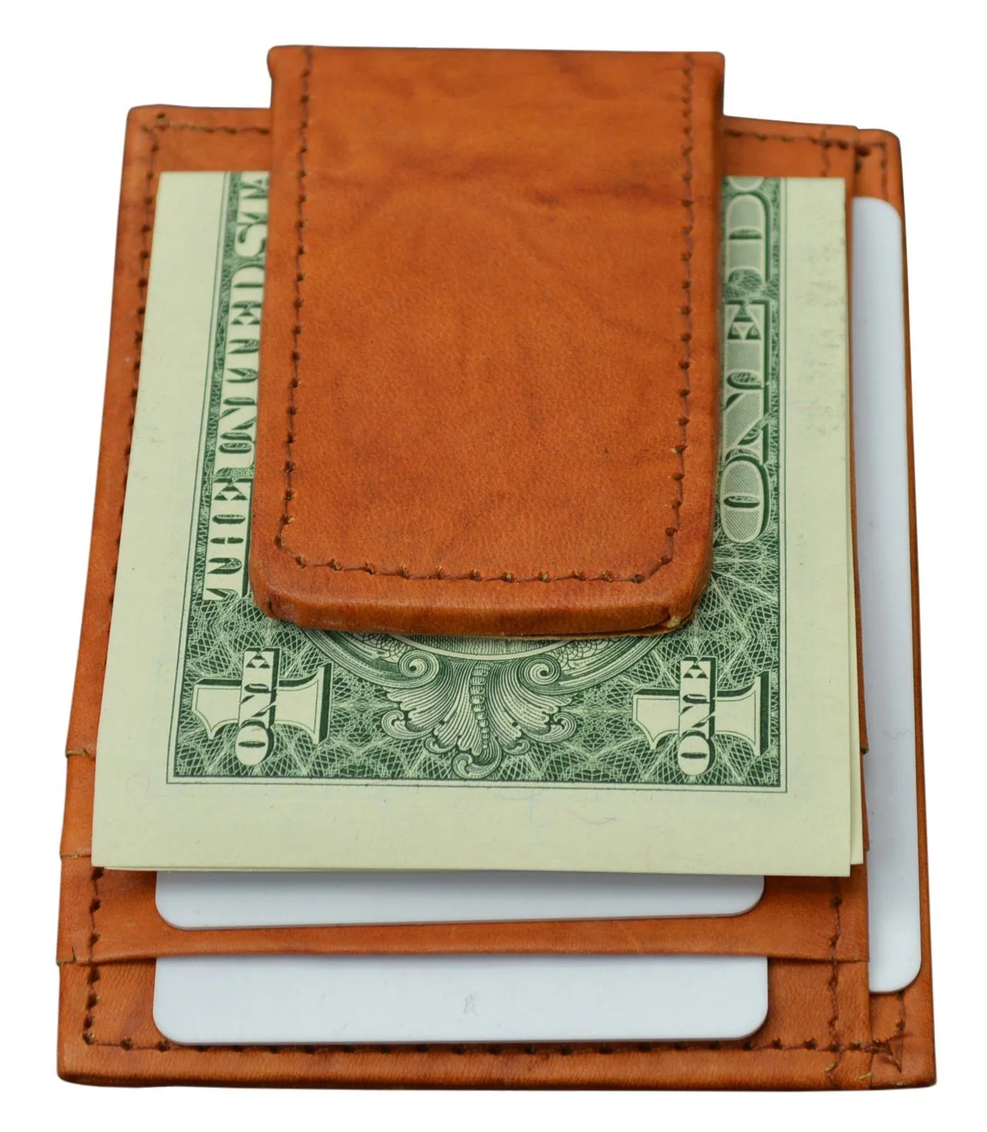 Leather Money Clip