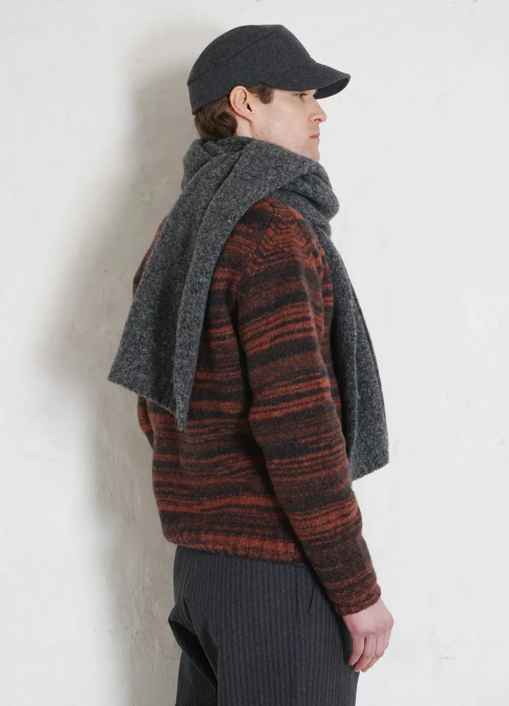 LUIS | Knitted Scarf | Ashes