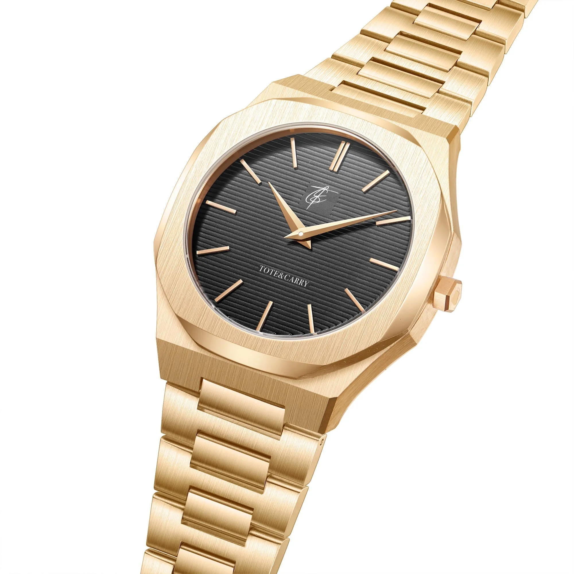 Lux Ambassador Gold Black Watch