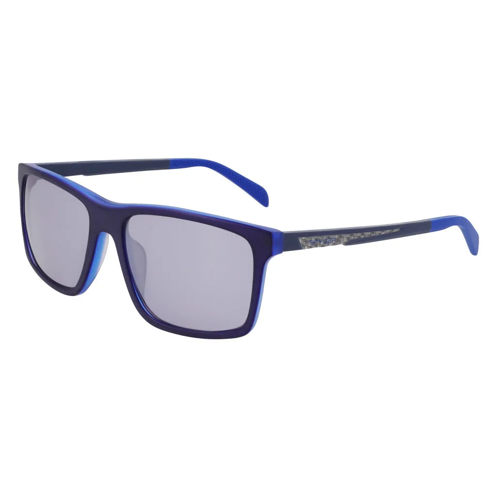 Matte Square Sunglasses - Navy