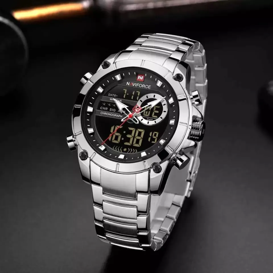 Naviforce Men Metallic Watch