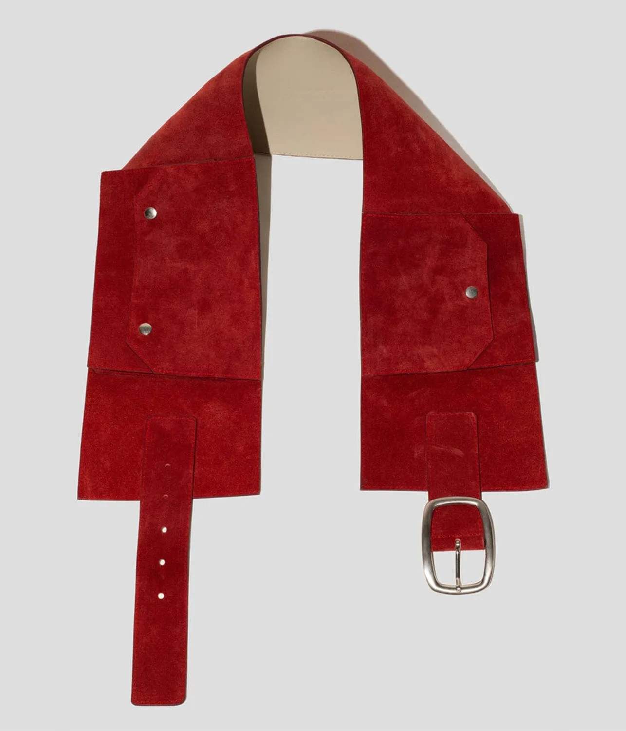 NELSON BELT- INTENSE RED