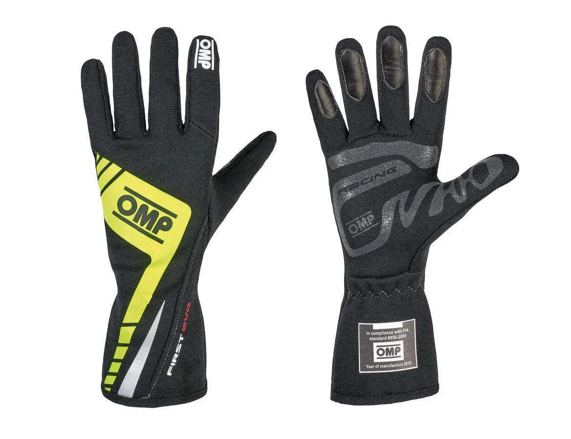 OMP FIRST EVO Racing Gloves | Final Sale