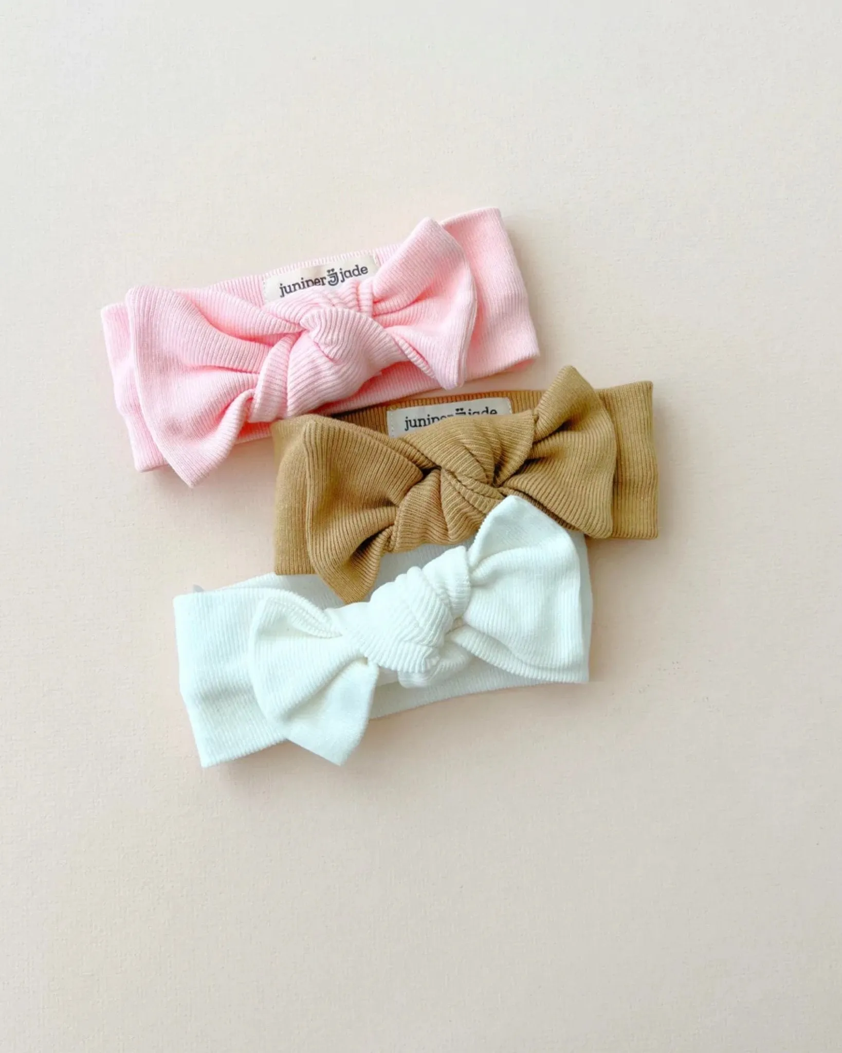 Organic Knot Bow | Pink