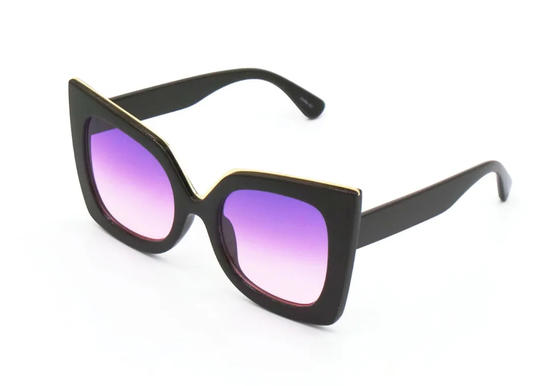 Oversized Cat Eye Sunglasses