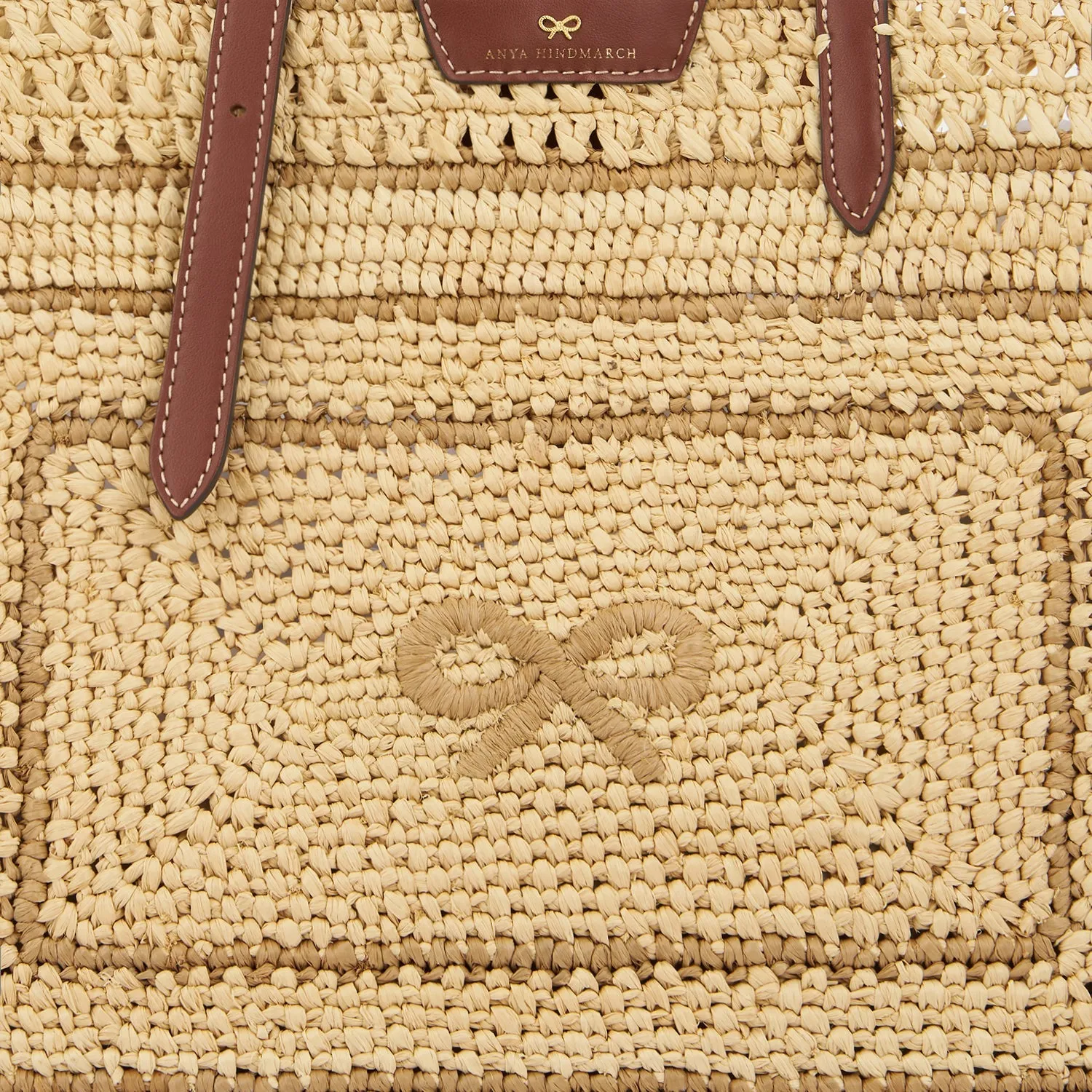 Raffia Bow Tote