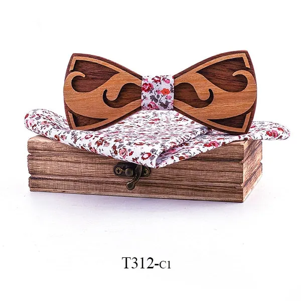 Rivera Wooden Bow Tie Set